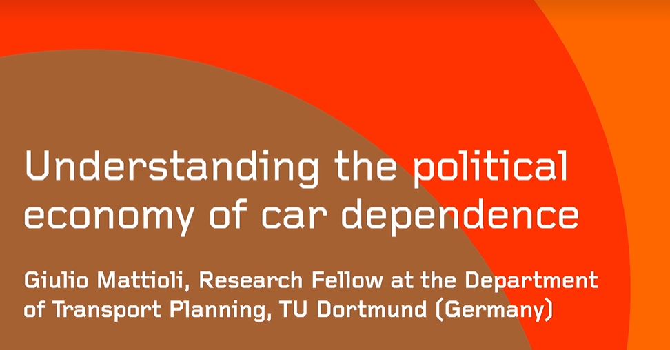 Car dependence political economy