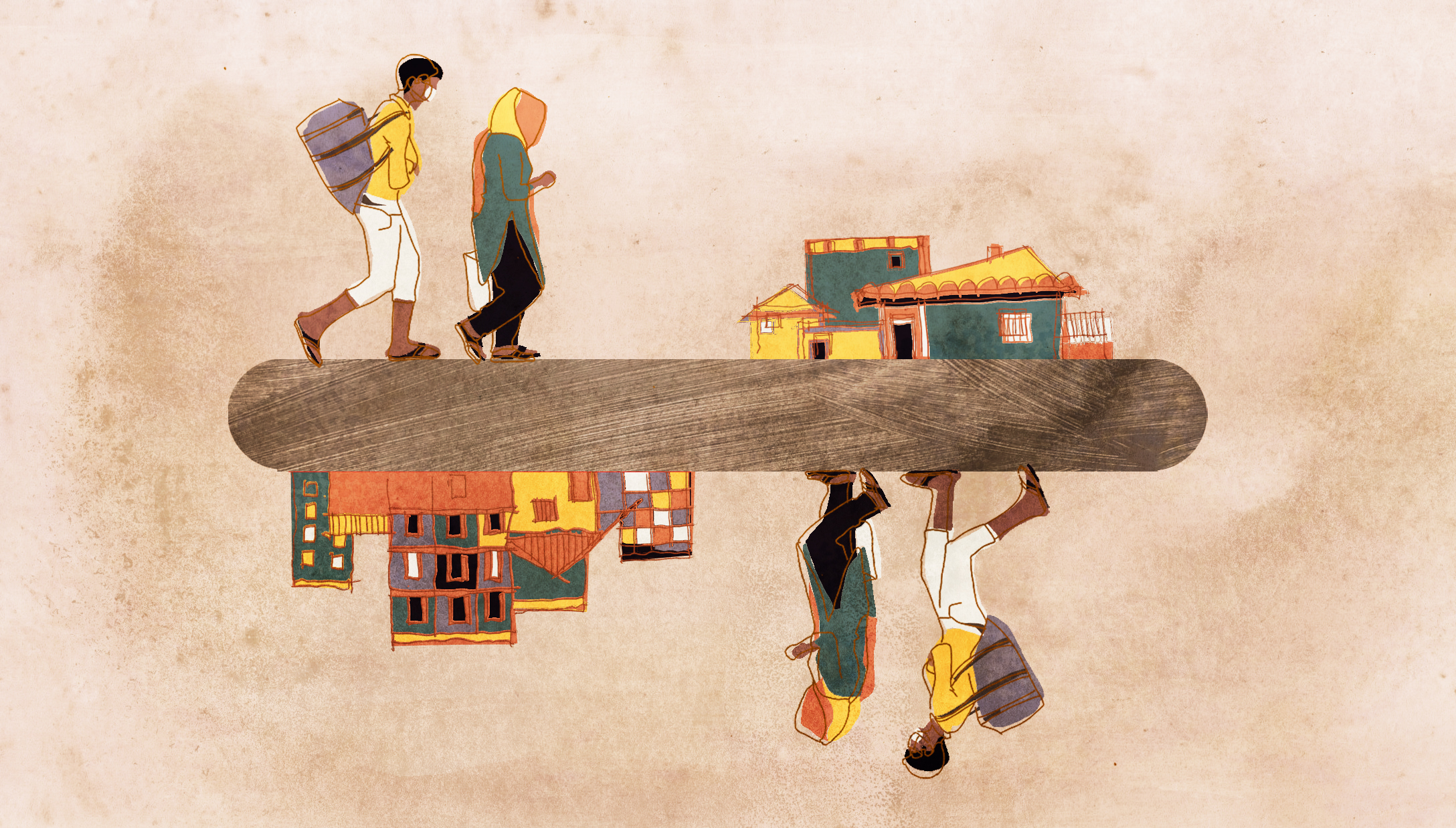 One foot in the city, one foot in the village: the invisible mobility of urban workers in India